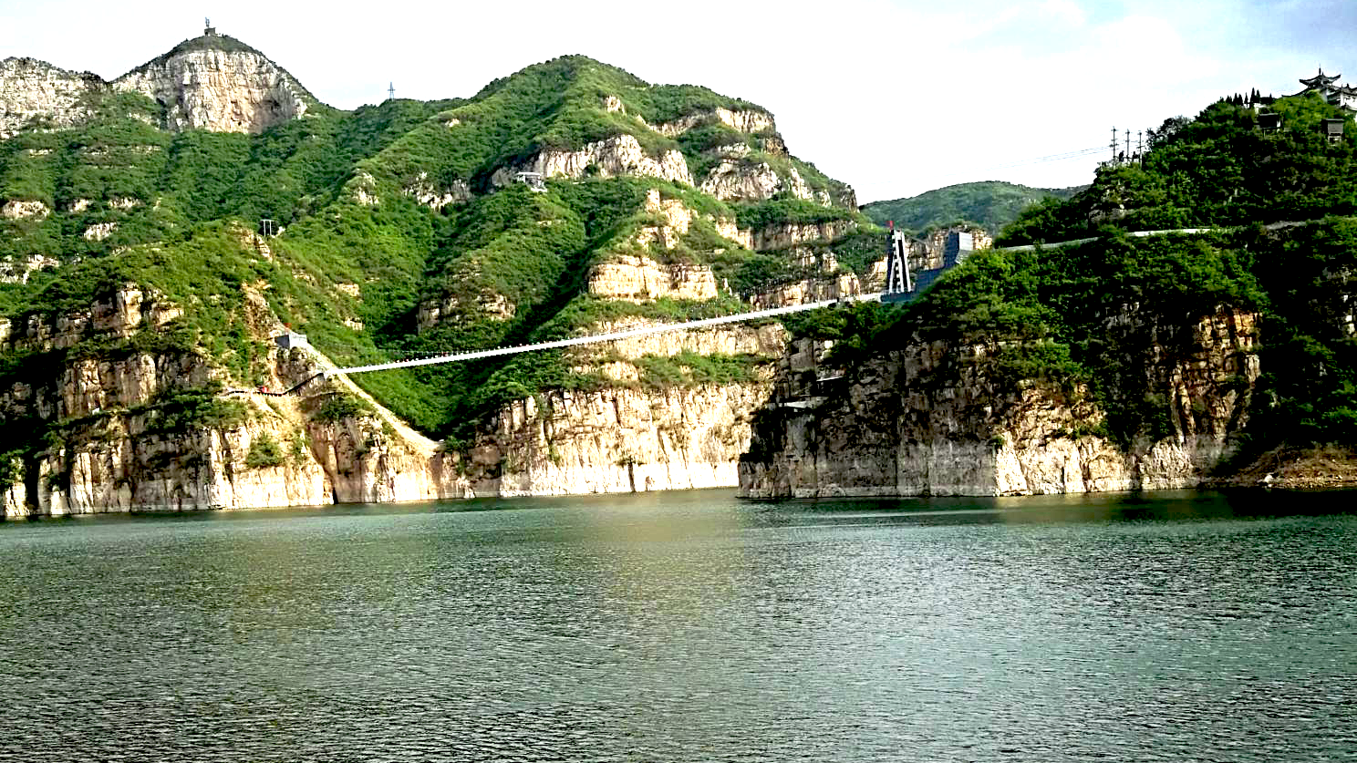慢直播 河南济源黄河三峡景区乃世界地质公园,国家水利风景区.