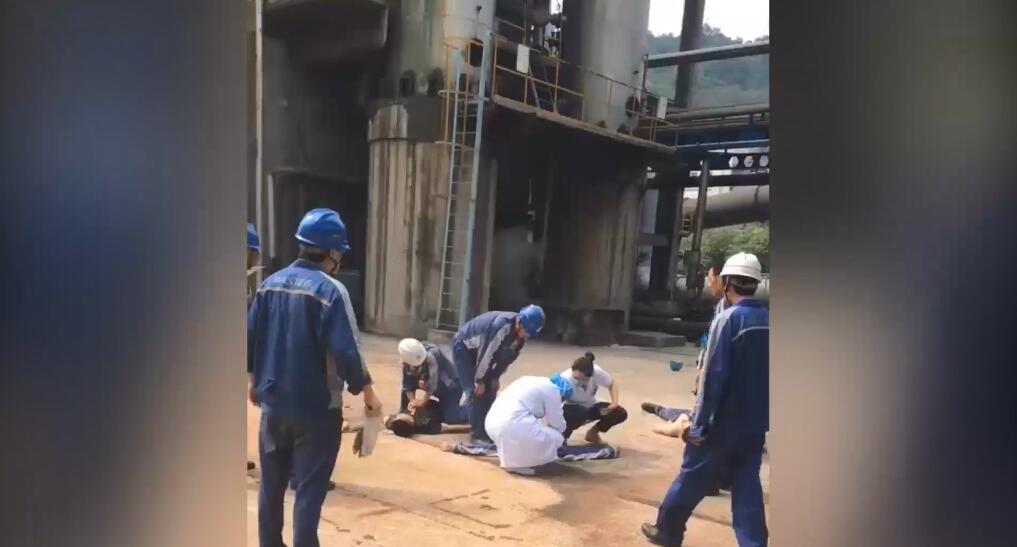      安徽马鞍山发生一起氨气中毒