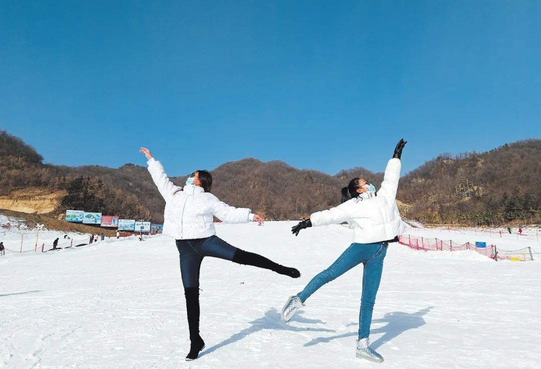 无滑雪不冬天猿人山滑雪场等你来