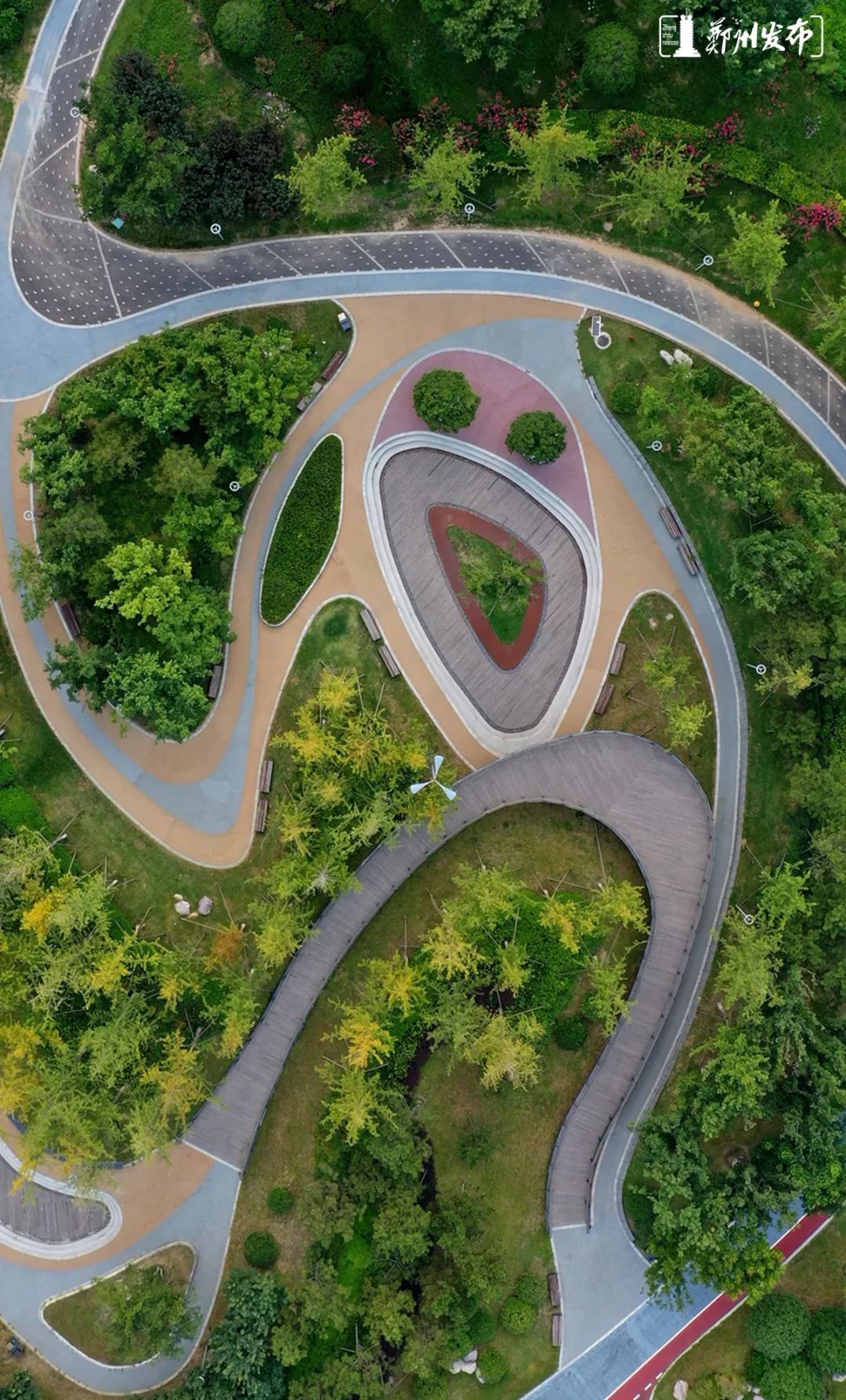 郑州新增一超大游园,溜娃好去处,关键还免费!