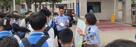 许昌魏都公安分局民警进校园开展防溺水教育宣传