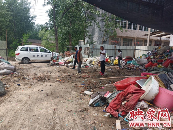 新蔡县棠村镇开展“散乱污”企业整治工作