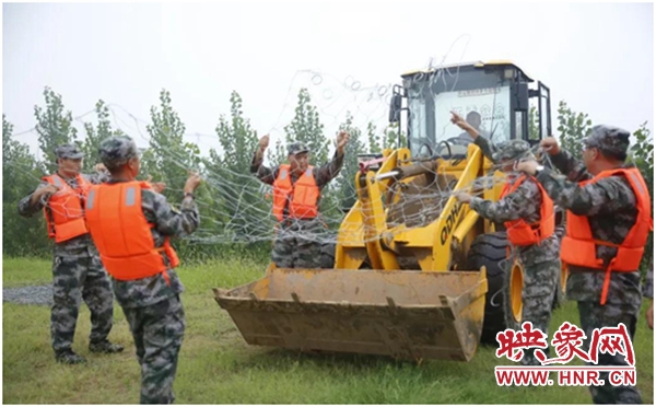 兰考县举行2020年防汛综合演练