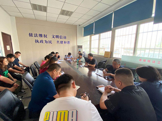 郑州高新区梧桐办事处召开国家卫生城市复审工作推进会