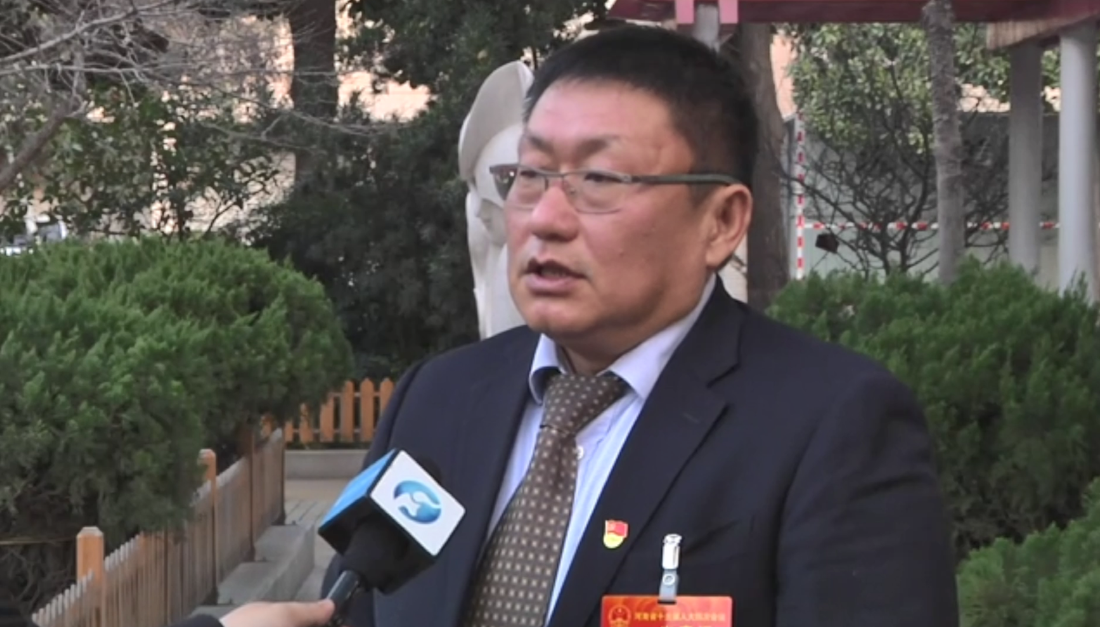 v视河南省人大代表王志国的新年期盼