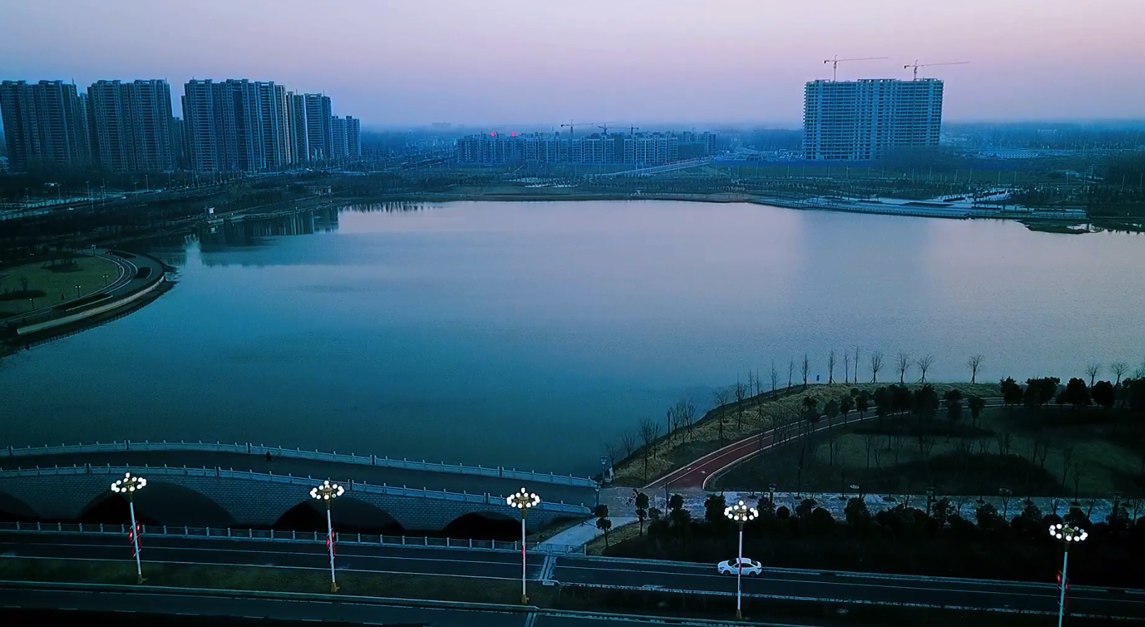 新蔡:冬日西湖-大象网