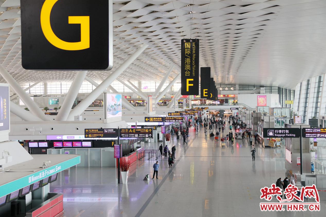 今年春运40天时间里，郑州机场平均每天将增加客运航班20余架次