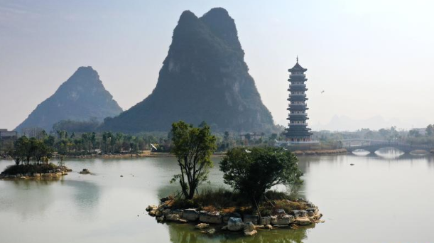 昔日水塘变身生态公园