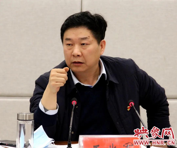 驻马店市委常委,新蔡县委书记王兆军