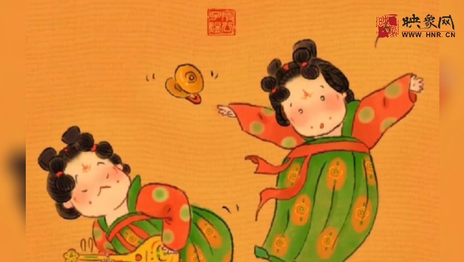 火遍全网的《唐宫夜宴》 二次元唐宫小姐姐来啦
