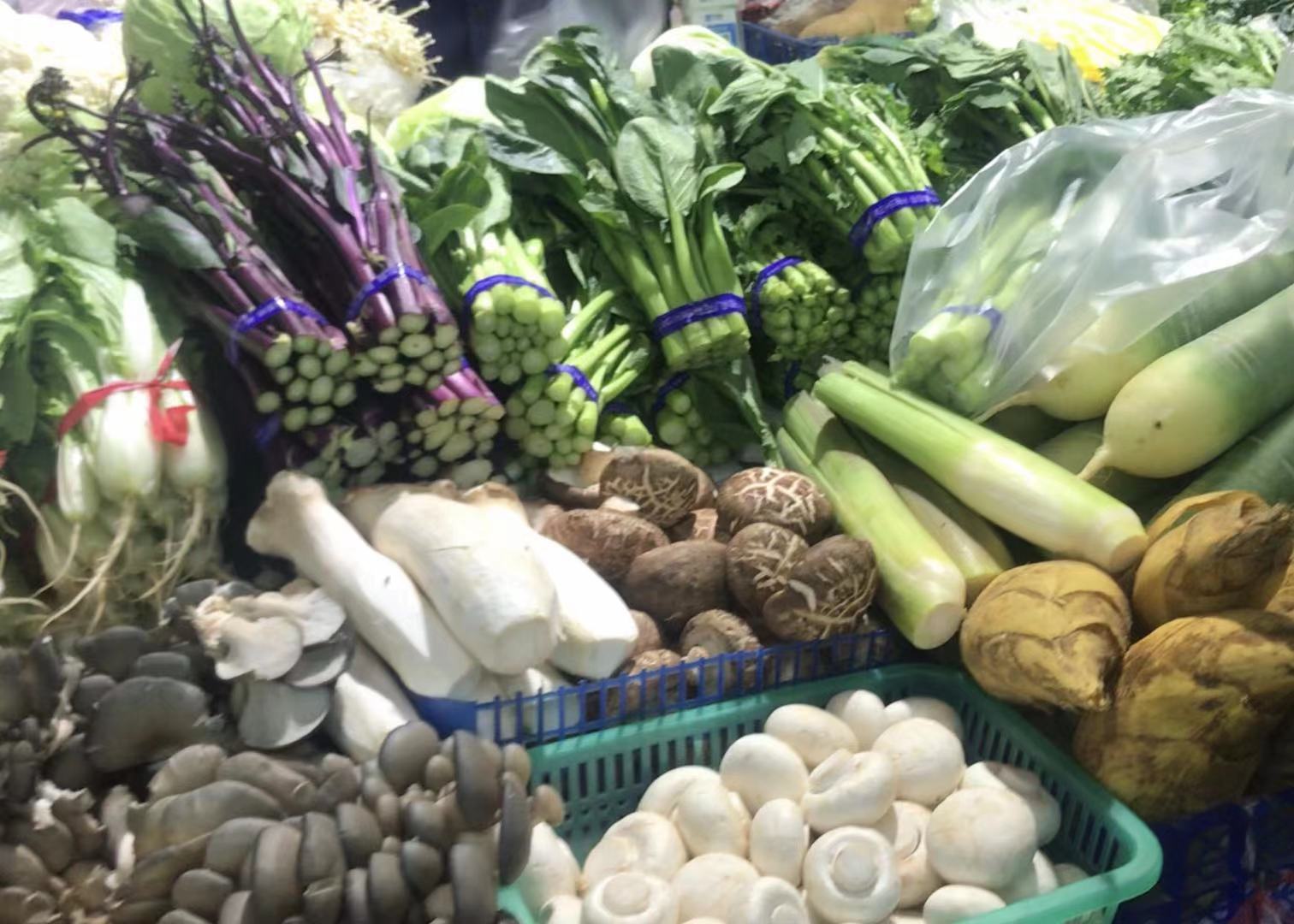 郑州超市菜市场备货充足