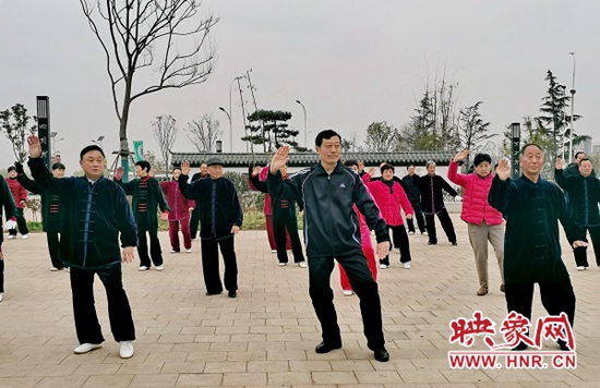 鲁山县委书记杨英峰调研“全国老年太极拳之乡”创建工作