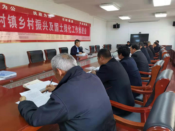 洛阳市伊滨区庞村镇召开党建工作会议