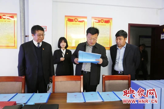 鹤壁市淇滨区委书记王洪民检查指导全区政法队伍教育整顿工作