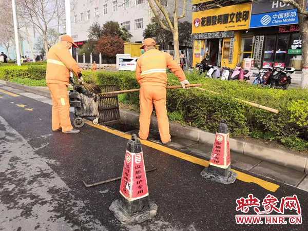 郑州市政汛前疏挖进行时 提升城市营商环境在路上