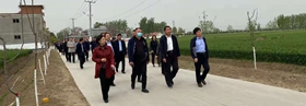 商水县人居环境观摩团到项城市孙店镇考察