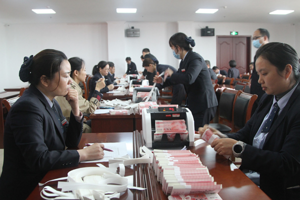 提高业务技能 淇县联社举办业务技能大赛 