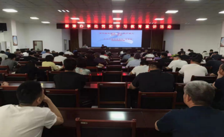 郑州航空港区新港办事处开展党史学习教育主题宣讲活动