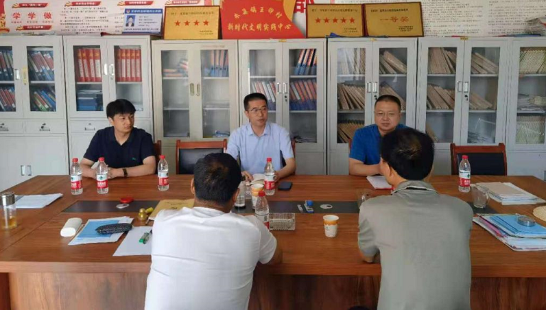 社旗县委常委,组织部长姬欣到朱集镇调研农业产业发展工作