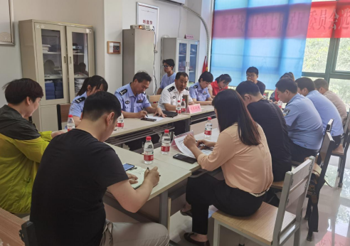 郑州市北林路街道开展社区涉毒人员帮教活动