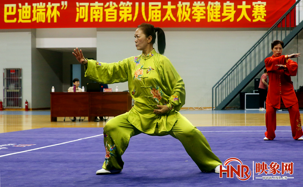 河南省第八届太极拳健身大赛27日在焦作落幕