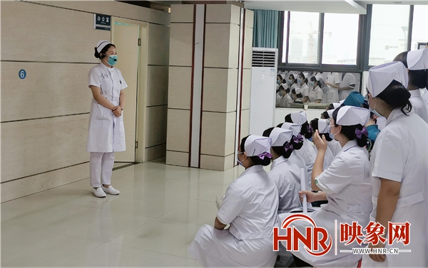 商丘市中心医院2021年护理实习生岗前培训圆满完成