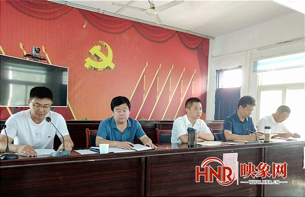 泌阳县象河乡举行新党员入党宣誓仪式