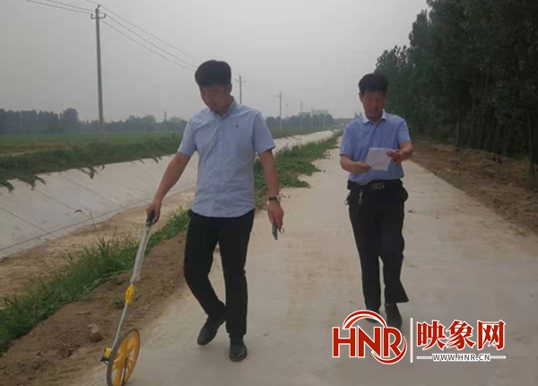 为防汛抗洪提供数据支撑 通许县冯庄乡河道测量工作全面开展