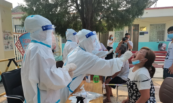 原阳县13个乡镇开展全员核酸检测