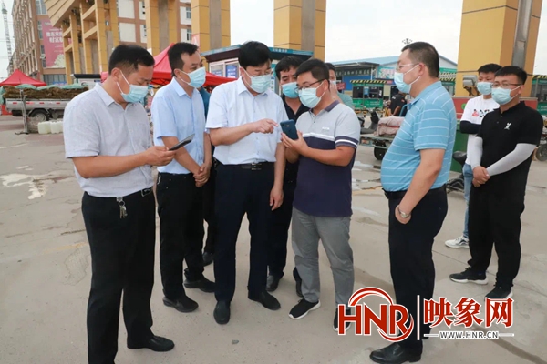 开封市禹王台区：守好市场入口关 筑牢外防输入防线