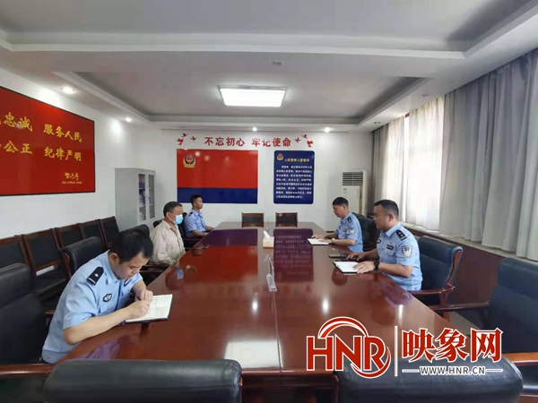 鹤壁市鹤山区公安分局召开“退伍不褪色•立足岗位建新功”座谈会