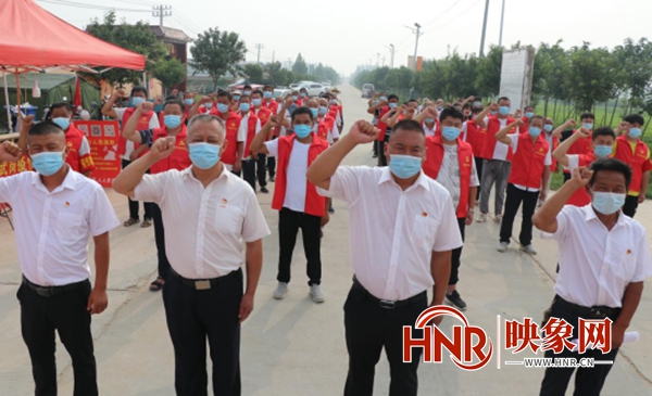 通许县朱砂镇：发挥基层党组织抗“疫”战斗堡垒作用