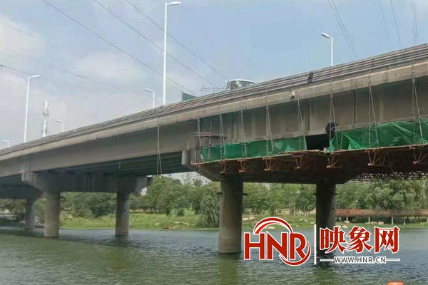 漯河市淞江路沙河桥将全面封闭施工 对该桥主梁实施体外预应力张拉