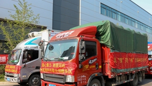 杭州商旗科技联合爱心企业向新乡捐赠灾后重建物资