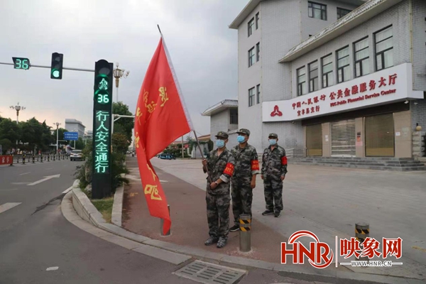 宝丰县：20支退役军人巡逻队筑牢疫情防线