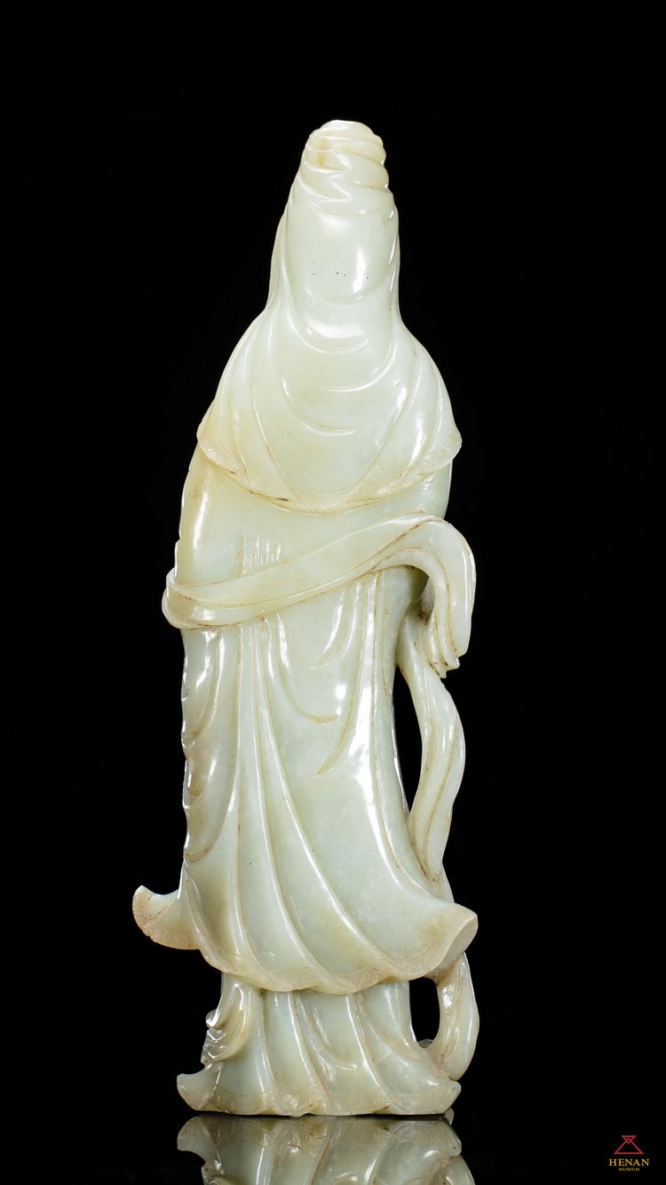 观音像 玉雕,是中国独有的技艺,具有悠久的发展历史和鲜明的时代特征