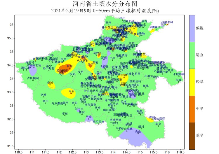 气温高降水少我省各地要做好防范干旱等灾害性天气准备
