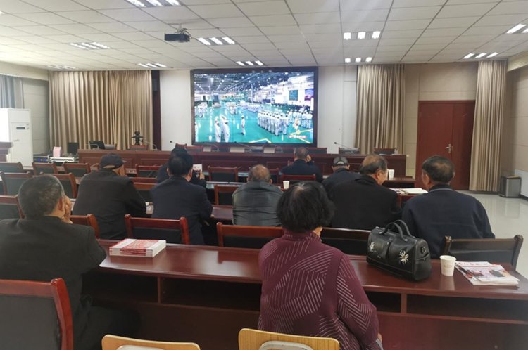 新郑市孟庄镇组织老干部召开我看建党百年新成就专题座谈会