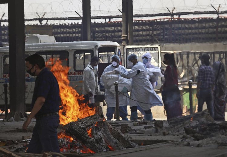 日新增达疫情暴发以来最高印度疫情失控日本拟第三次发布紧急事态宣言