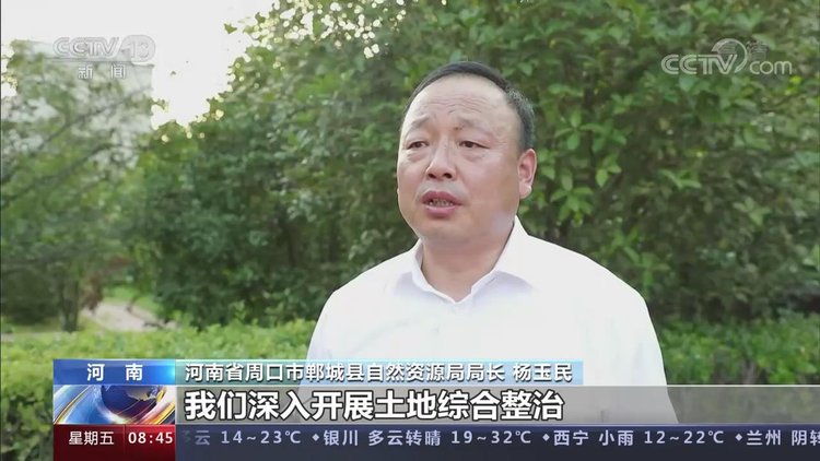 河南省周口市郸城县自然资源局局长 杨玉民
