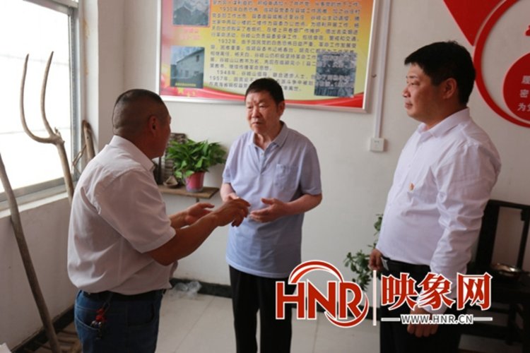 漯河市临颍县大郭镇谷庄村革命史展室揭牌